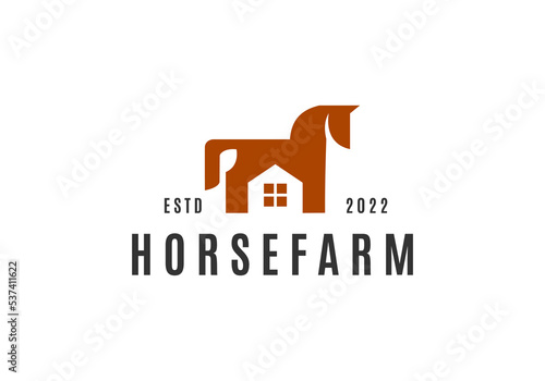 Horse logo, perfect for ranch and more.