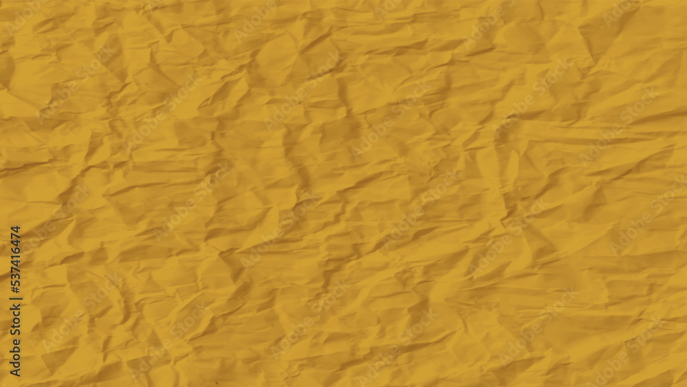 The texture of brown crumpled paper The texture of brown crumpled paper