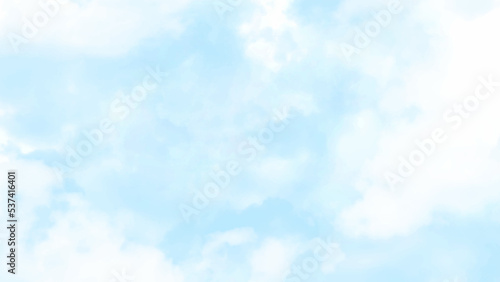 blue sky with cloud
