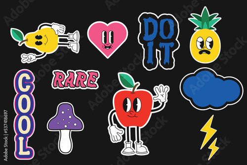 Classic Retro Good Vibe Sticker