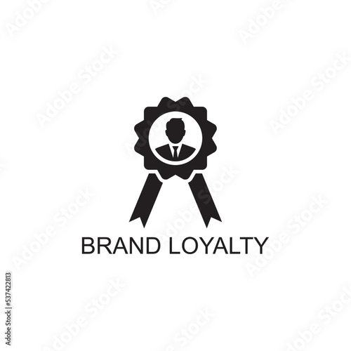 brand loyal icon , corporate icon