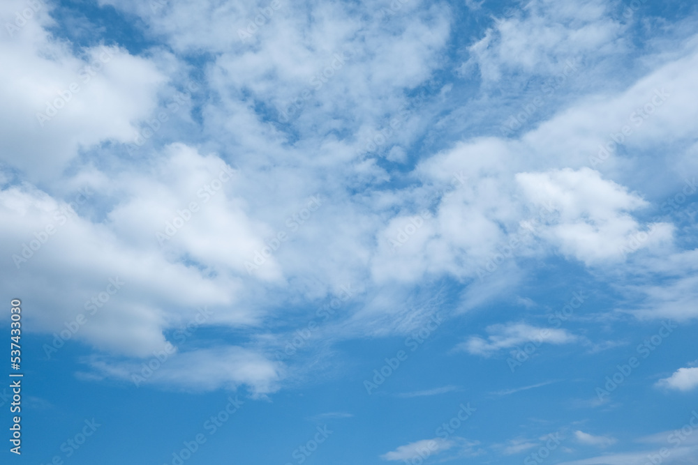 Blue sky background and white clouds soft focus Blue sky background and white clouds soft focus
