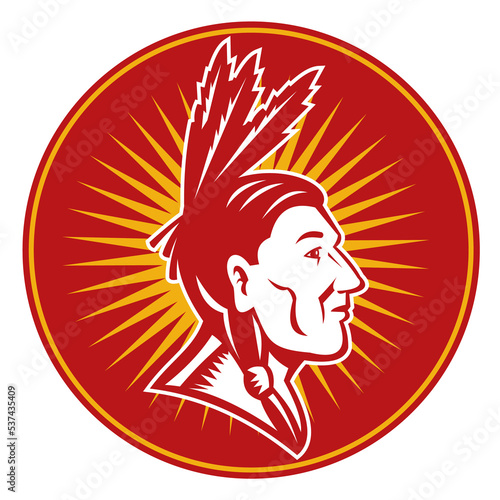 native American indian chief