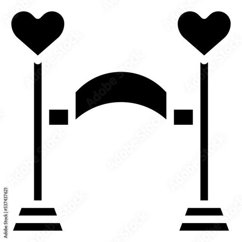 Wedding_ribpon glyph icon,linear,outline,graphic,illustration