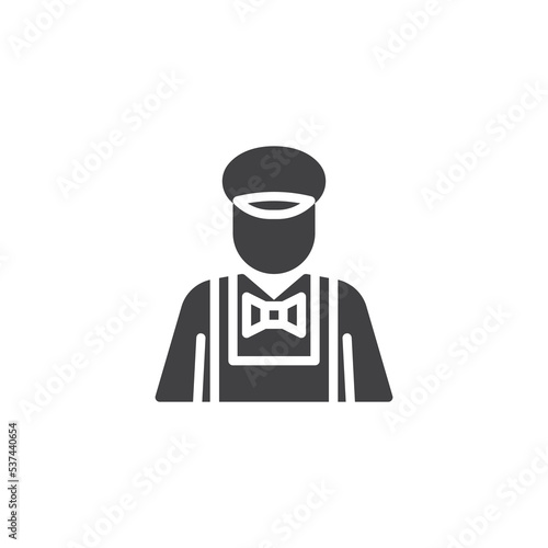 Milkman vector icon