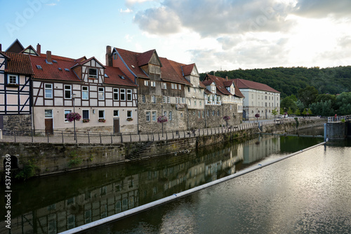 View of the city and historical buildings in Hann. Münden.  © Elly Miller