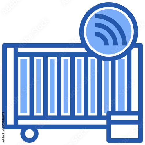 fence line icon,linear,outline,graphic,illustration