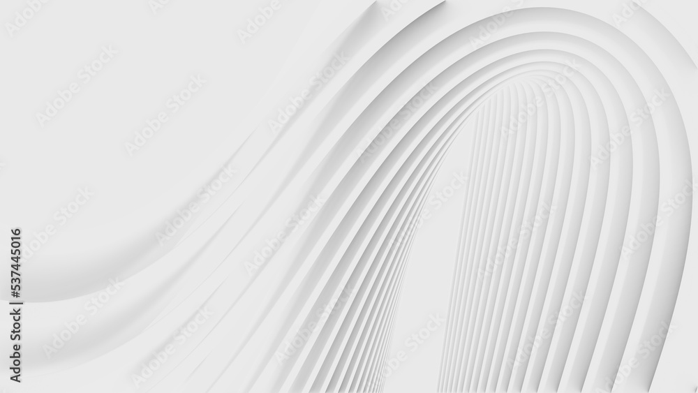 3d Illustration abstract Technology Wallpaper. White Tunnel Background. 3d Illustration abstract Technology Wallpaper. White Tunnel Background.