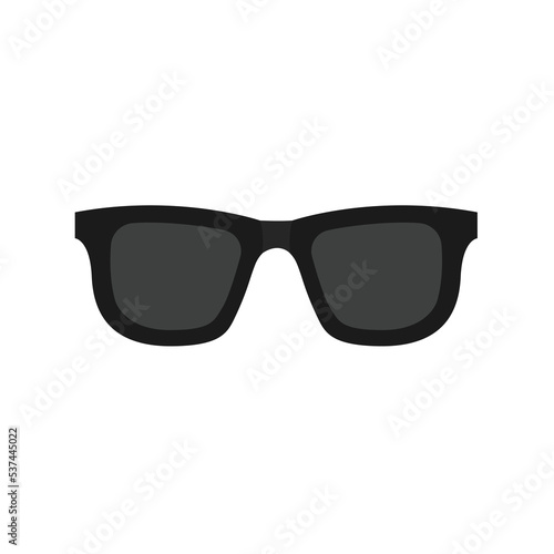 sunglasses vector illustration black pair summer emoji
