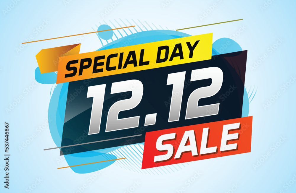 12.12 Shopping day sale banner background 12 December sale poster template vector illustration for use landing page, template, ui, web, mobile app, poster, banner, flyer, background 12.12 Shopping day sale banner background 12 December sale poster template vector illustration for use landing page, template, ui, web, mobile app, poster, banner, flyer, background