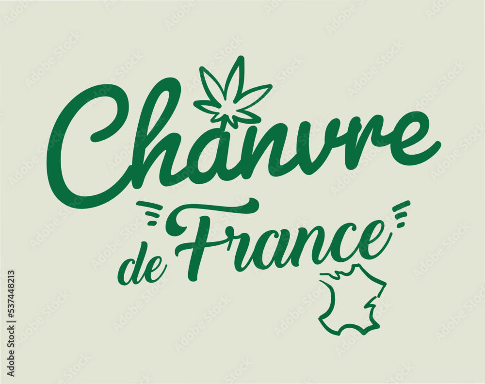 Fototapeta premium Chanvre de France