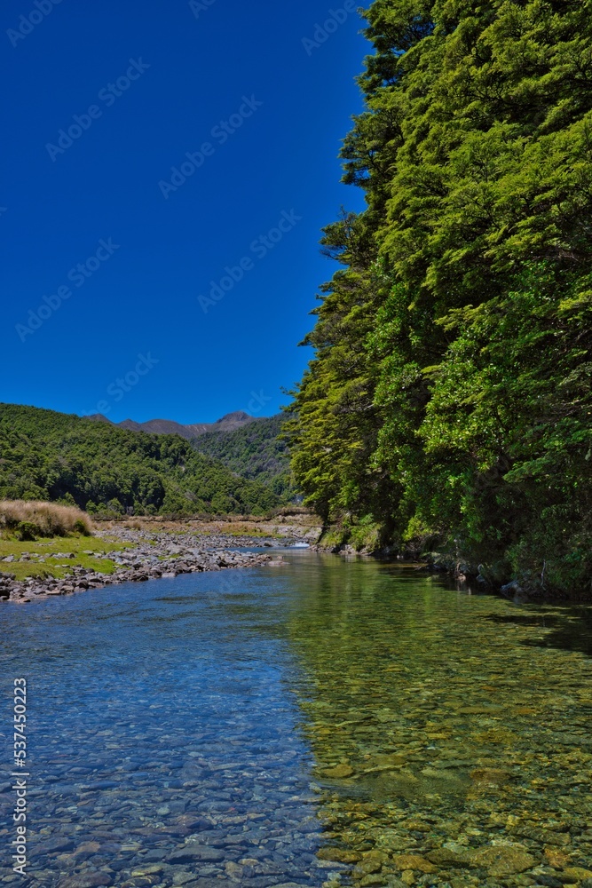 Waipakihi River, Kaimanawa Forest Park, New Zealand
