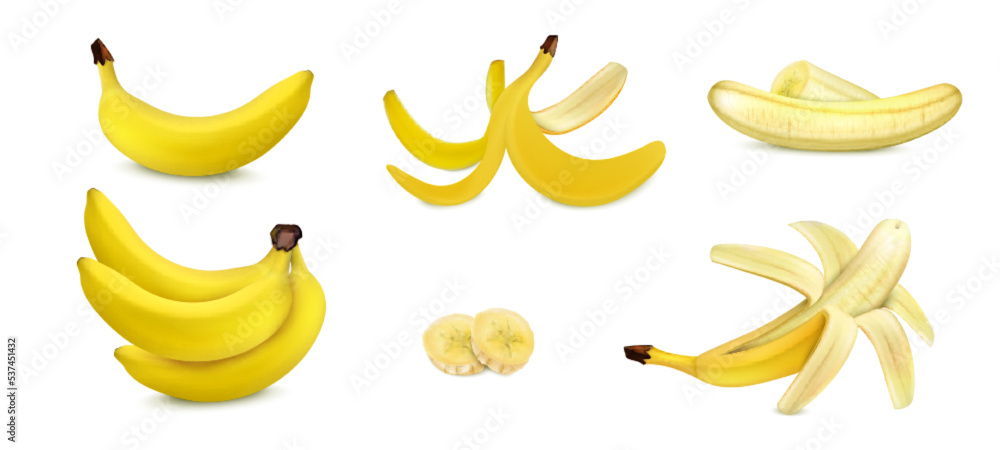 Banana Realistic Set