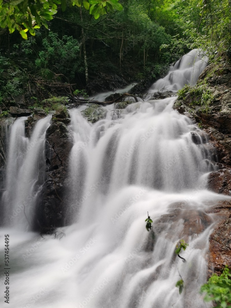 Fototapeta premium waterfall-small in thailand