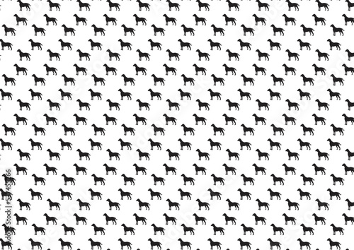 Dog paws seamless pattern