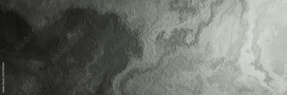 Naklejka premium Abstract grey weathered soil surface background.