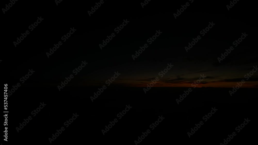 御来光 雲海 タイムラプス 御来光 雲海 タイムラプス