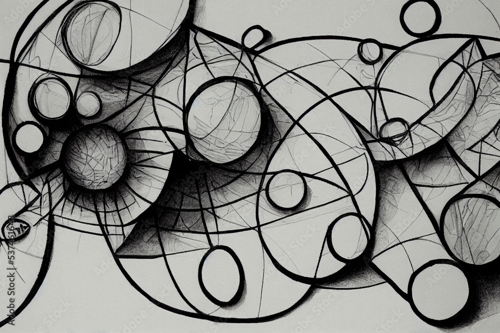 Sketch abstract background Sketch abstract background