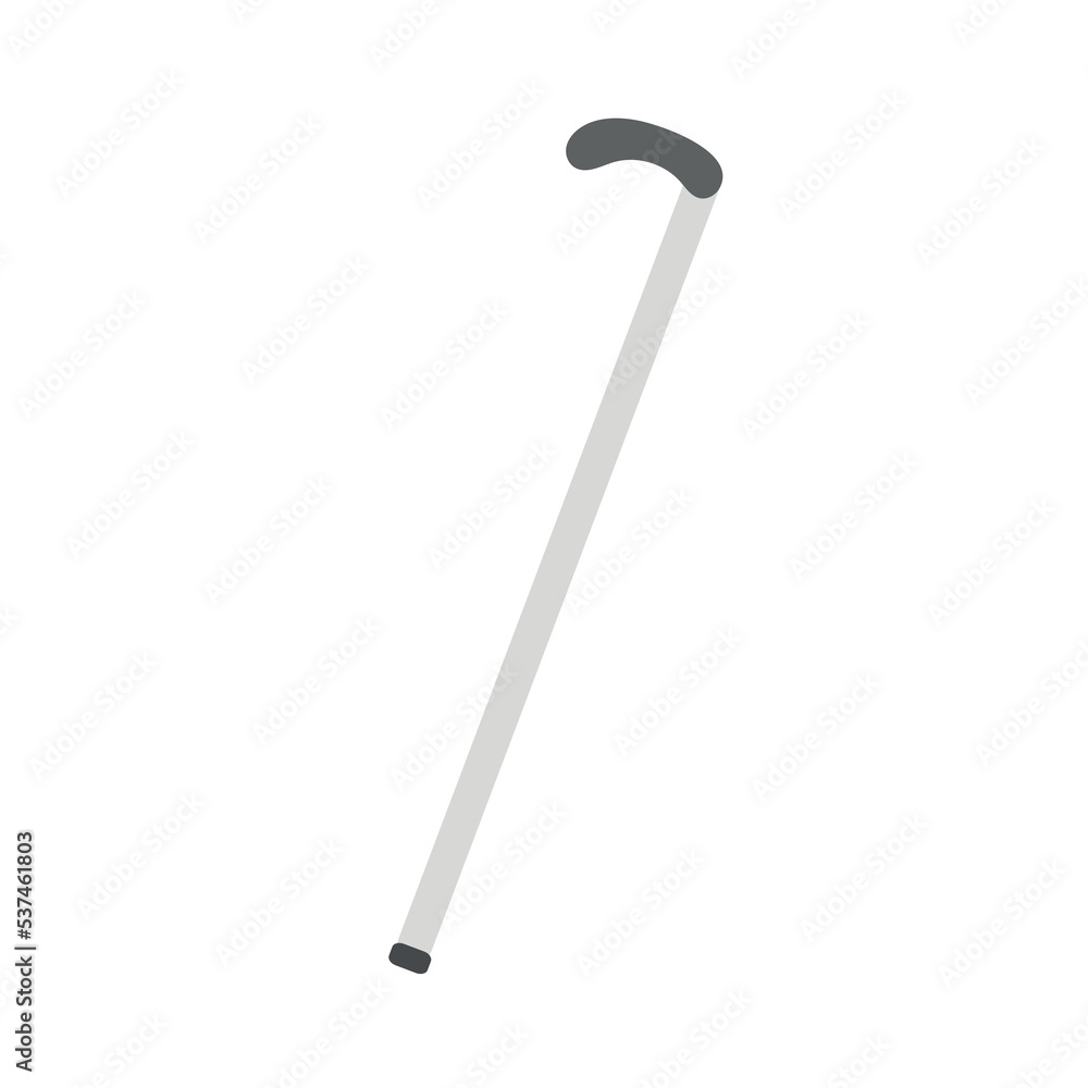 Walking stick. Crutch equipment for walking a pensioner. Means of transportation. A medical device for the elderly. Walking stick. Crutch equipment for walking a pensioner. Means of transportation. A medical device for the elderly.