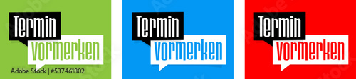 Termin vormerken