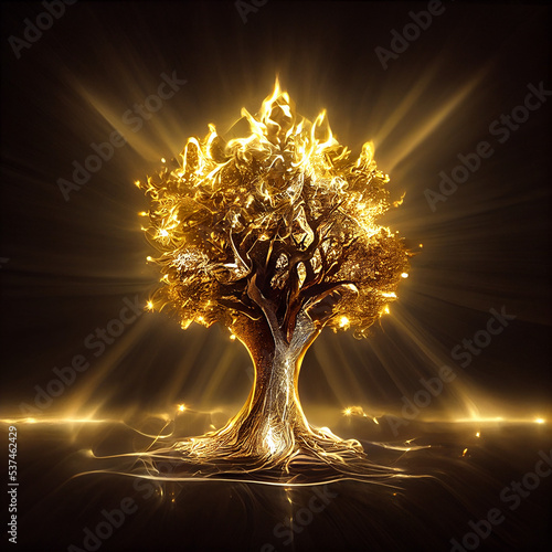 Valokuvatapetti tree of life