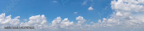 sky panorama.Panoramic shot of a beautiful cloudy sky.