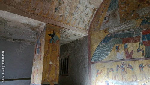 the tomb KV14, the tomb of the Egyptian pharaoh Tausert, Valley of the Kings photo