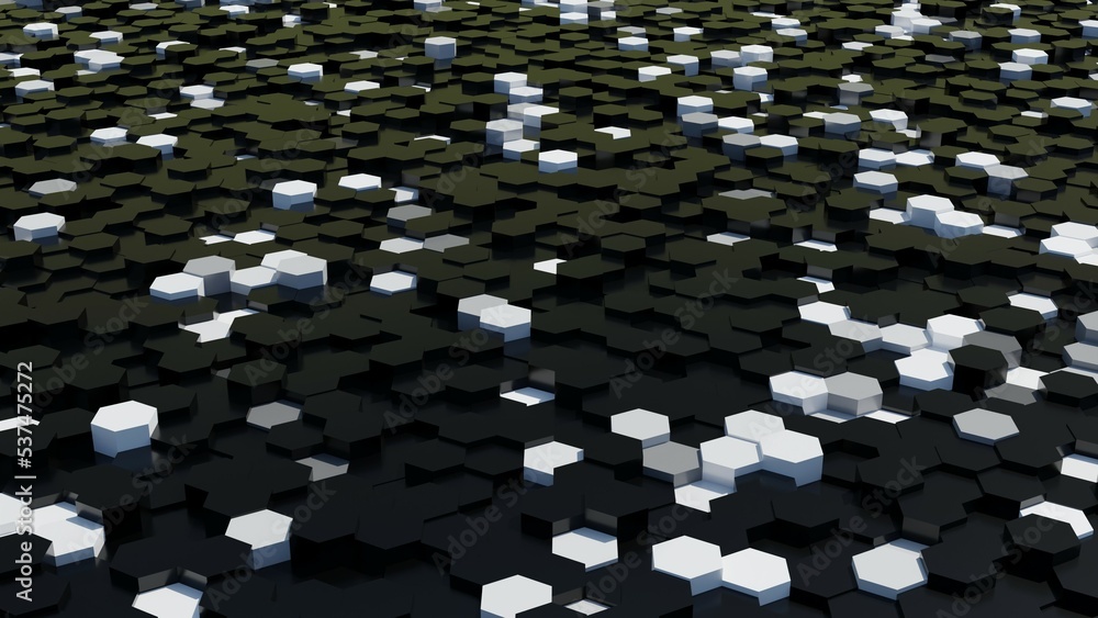 abstract background white and black geometric hexagon wallpaper hexagon ...