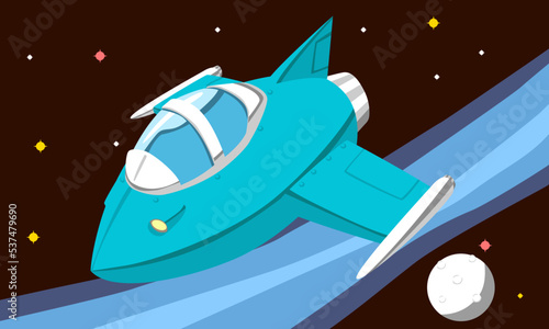 宇宙の飛行機