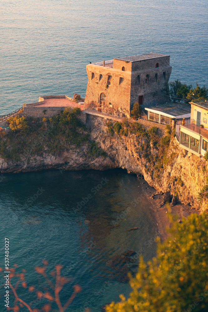 typical tower of the Amalfi coast