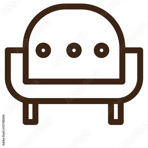 belongings household home outline icon