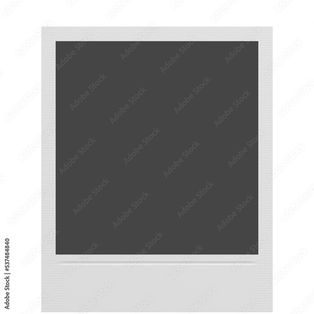 3d rendering illustration of an instant film 3d rendering illustration of an instant film