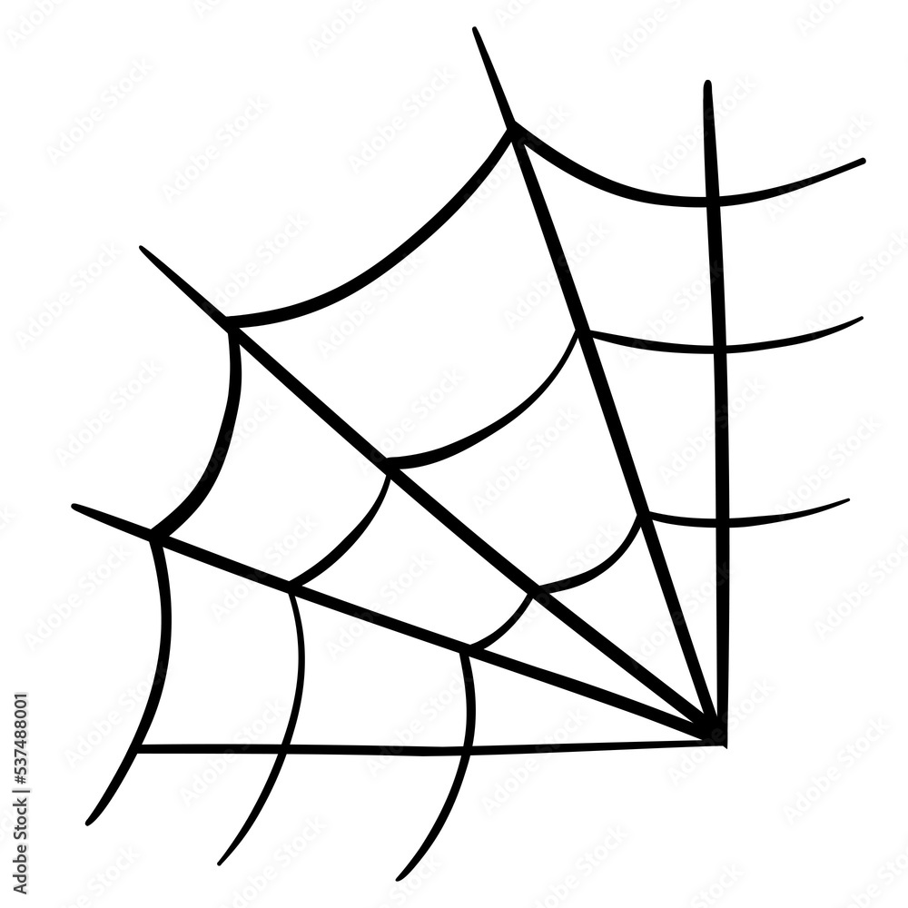 Spider Web Halloween Sticker on transparent background perfect for Halloween decorations, flyer etc. Spider Web Halloween Sticker on transparent background perfect for Halloween decorations, flyer etc.