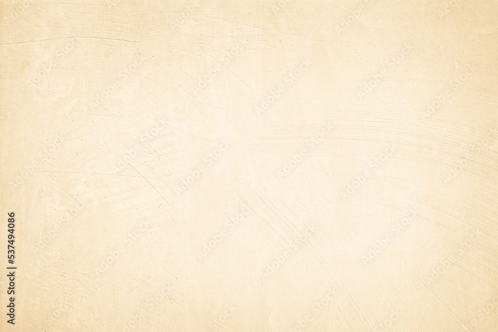 Obraz premium Old concrete wall texture background. Building pattern surface soft polished. Abstract vintage cracked spray stone rough, Cream natural grunge loft construction antique.