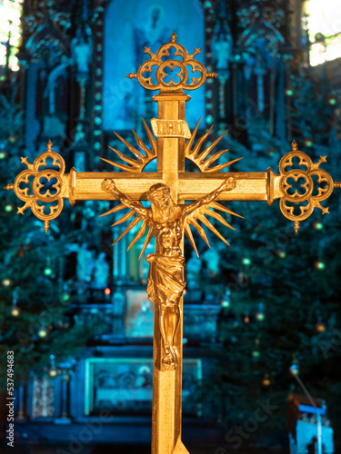 cross in the church