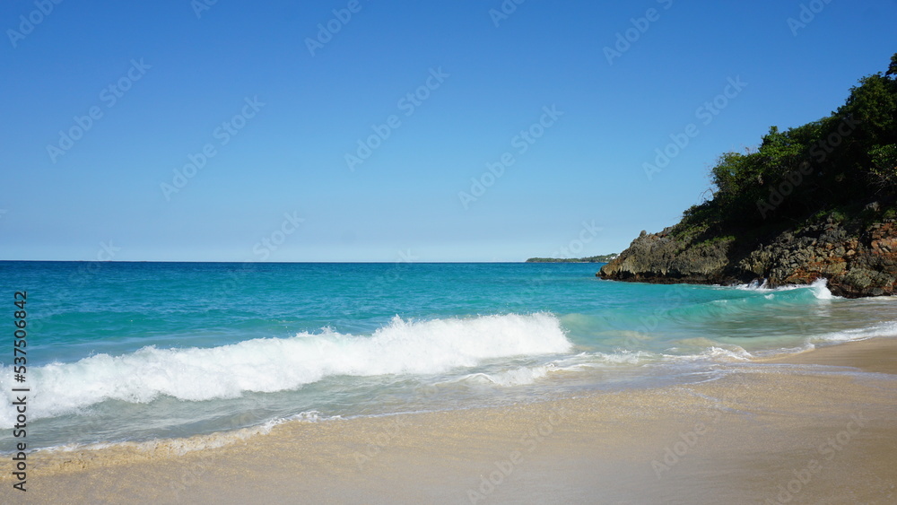 the beautiful Playa Breman next to Playa Rincon in the province of the Samana Peninsula in the Dominican Republic in the month of January 2022 the beautiful Playa Breman next to Playa Rincon in the province of the Samana Peninsula in the Dominican Republic in the month of January 2022