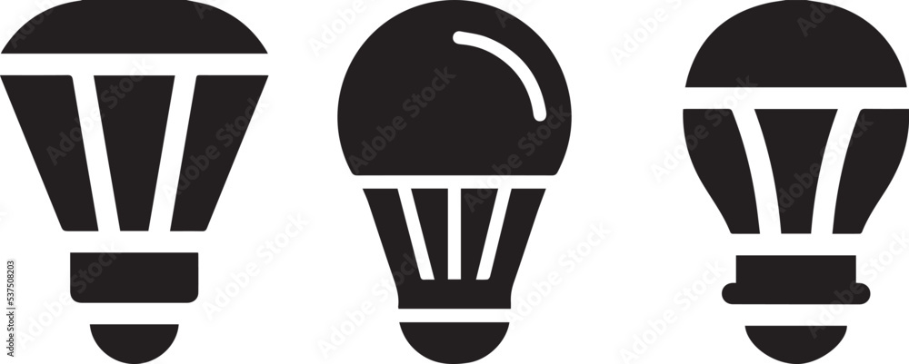 light bulb icon set. Idea icon symbol. Lamp icon set. Idea lamp icon collection. Bulb icon set design. electronics light bulb. Monochrome icon light bulb icon set. Idea icon symbol. Lamp icon set. Idea lamp icon collection. Bulb icon set design. electronics light bulb. Monochrome icon