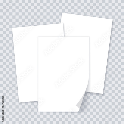 Paper document stack