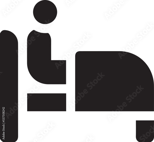 sleeping problem icon. Sleep disorder with insomnia, sleepwalk and sleepless night vector icon. sleeping icon. Sleeping icon design. Sleeping in bed icon vector. Man sleeping in bed icon