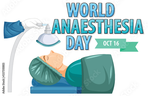 World Anaesthesia Day Logo Design