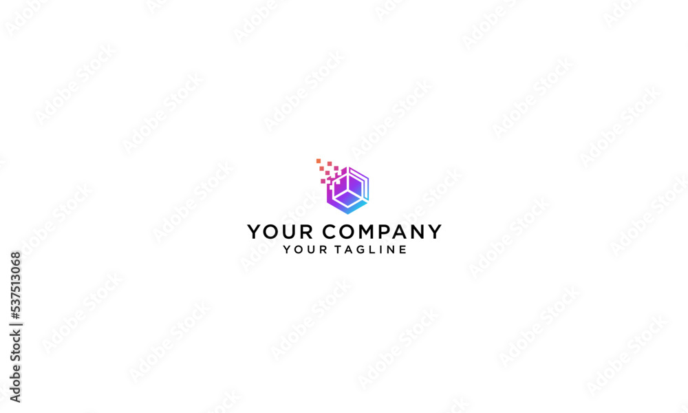 Obraz premium Logo security