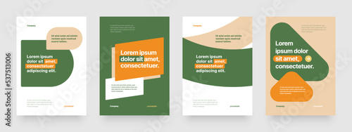 Simple vector layout template for events, companies or any business related. With a frame for your message. Design for flyer, poster, cover, brochure, banner or any layout.