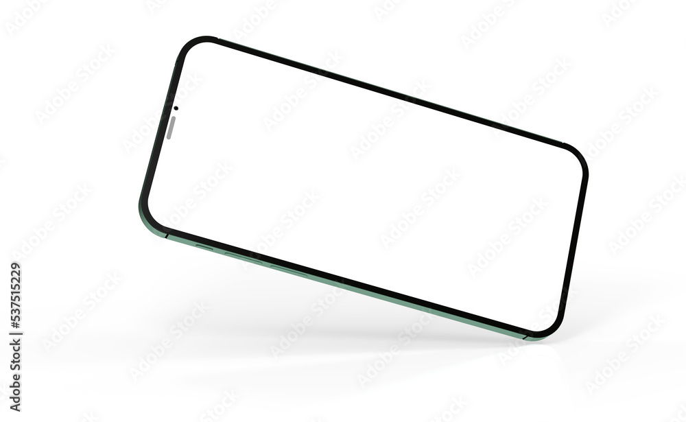 Smartphone. Mobile phone Template. Telephone 3d Smartphone. Mobile phone Template. Telephone 3d