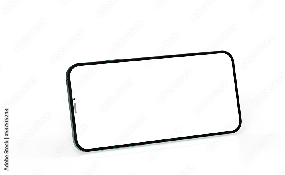 Smartphone. Mobile phone Template. Telephone 3d Smartphone. Mobile phone Template. Telephone 3d