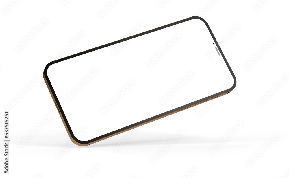 Modern frameless smartphone Mock up Modern frameless smartphone Mock up