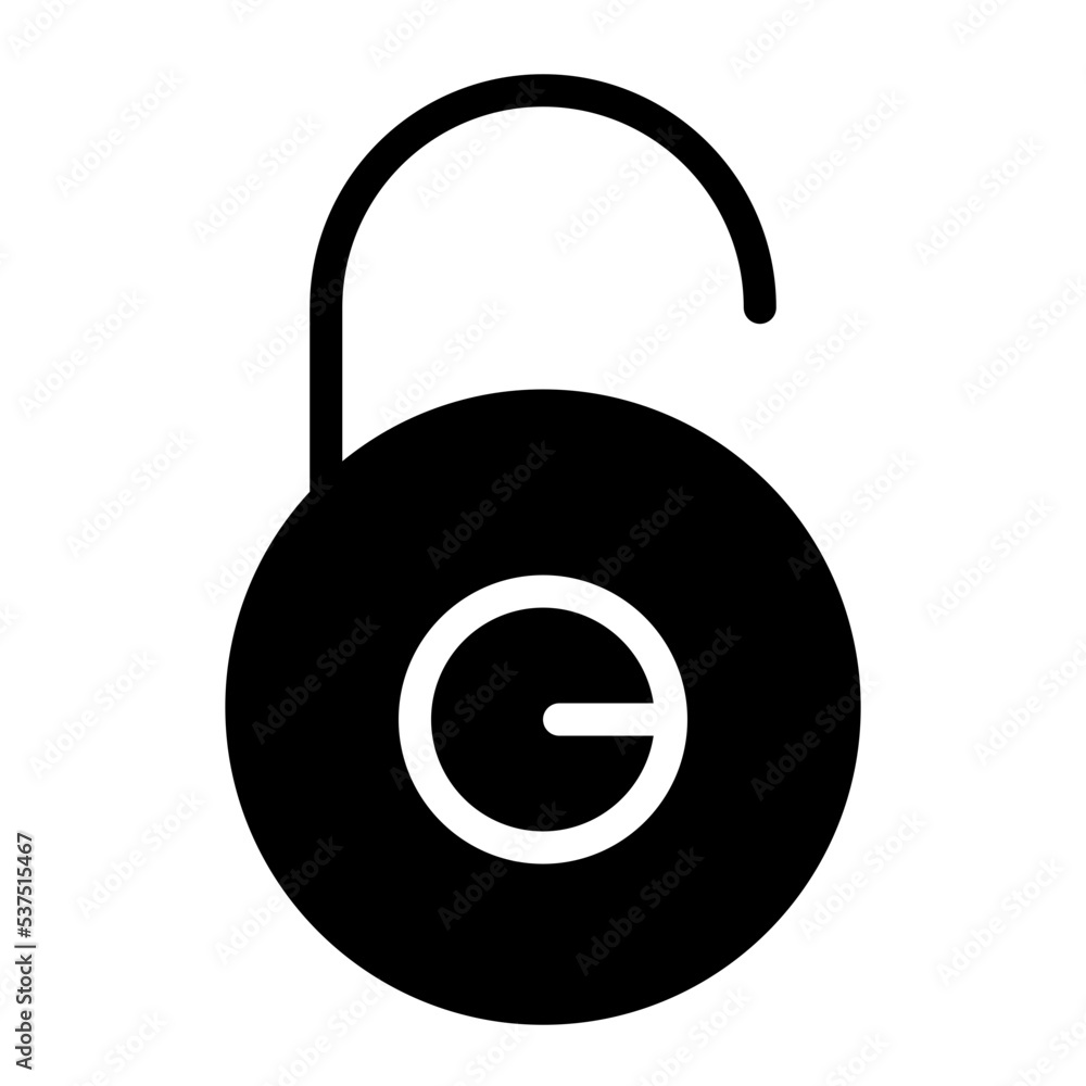 padlock unlock icon padlock unlock icon