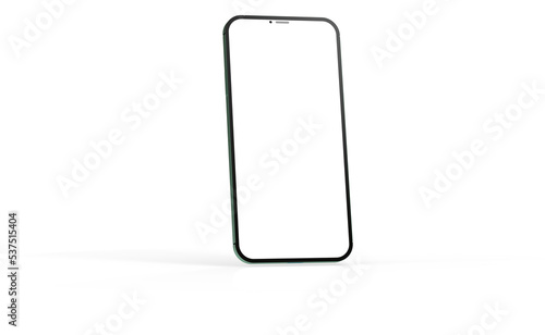 Modern frameless smartphone Mock up