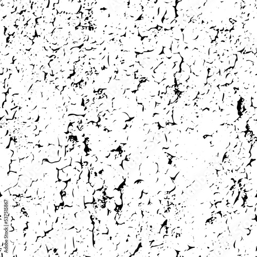 Grunge texture with scratches on a white background, vector illustration