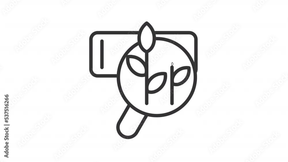 Animated organic search linear icon. Seeking for information. No advertisers influence. Seamless loop HD video with alpha channel on transparent background. Outline motion graphic animation Animated organic search linear icon. Seeking for information. No advertisers influence. Seamless loop HD video with alpha channel on transparent background. Outline motion graphic animation
