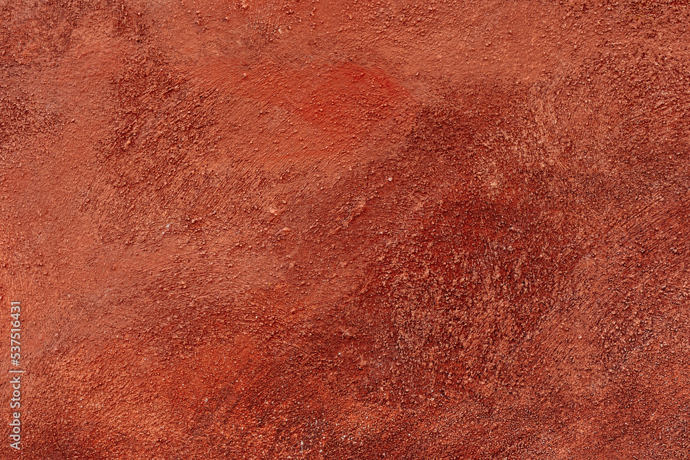plaster, a variety of decorative wall covering, red warm color